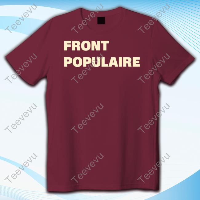 Front Populaire Tank Top Front Populaire Sweatshirt