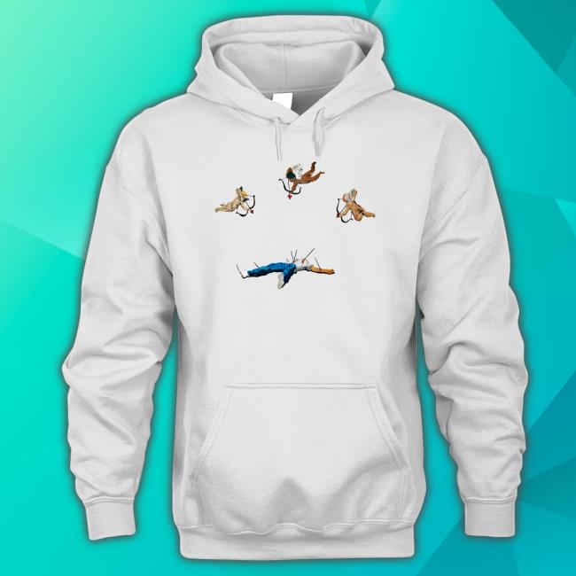 Trending Too Much Love Cupid Shooting Heart To Man Hoodie Sweatshirt