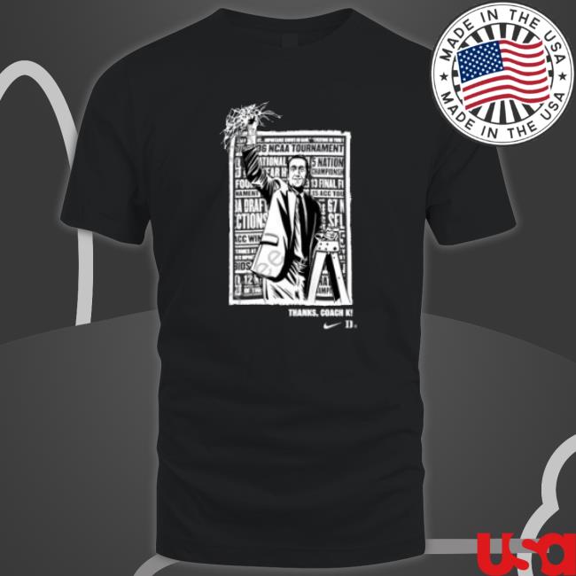 Official Thanks Coach K Rick Heidrick shirt Official Thanks Coach K Rick Heidrick Sweatshirts