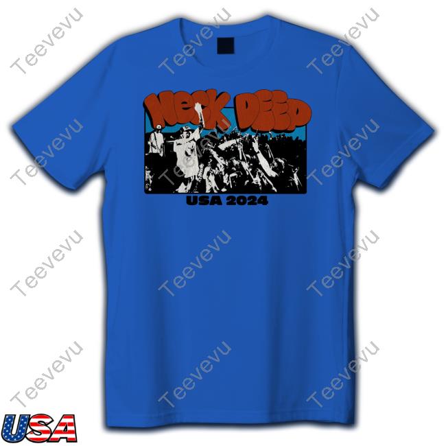 Neck Deep Usa Live Tour 2024 Long Sleeve T Shirt