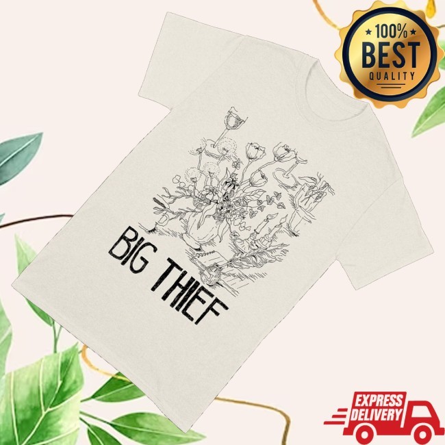 Trending Big Thief Merch Flowers & Candles Shirt