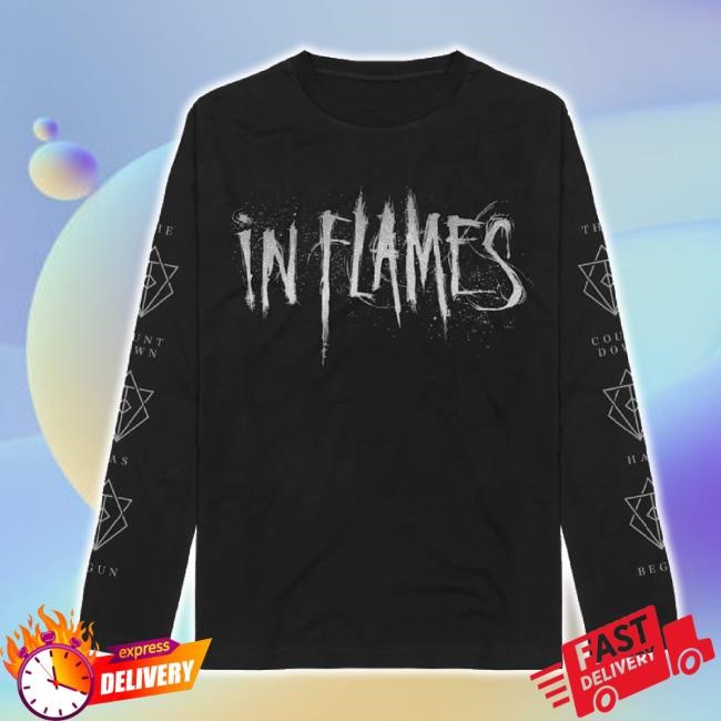Original In Flames Merch Store Shop Countdown Shirts