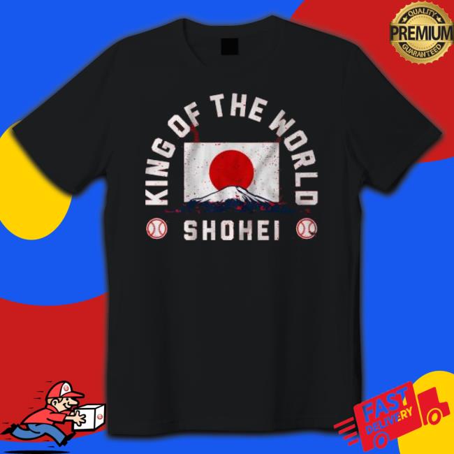 Shohei Ohtani King Of The World shirt
