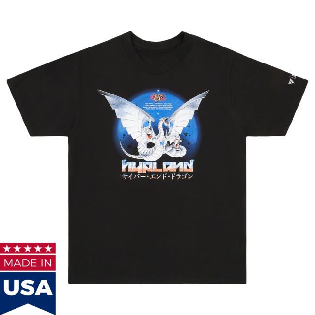 Official Hypland Clothing Merch Store Hypland Yugioh Cyber Dragon Attractive Shirt (Black)