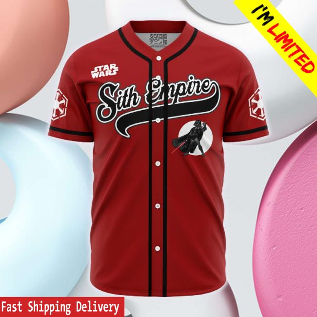 Trending Sith Empire Vader Star Wars Baseball Jersey Tee Animeape Shop