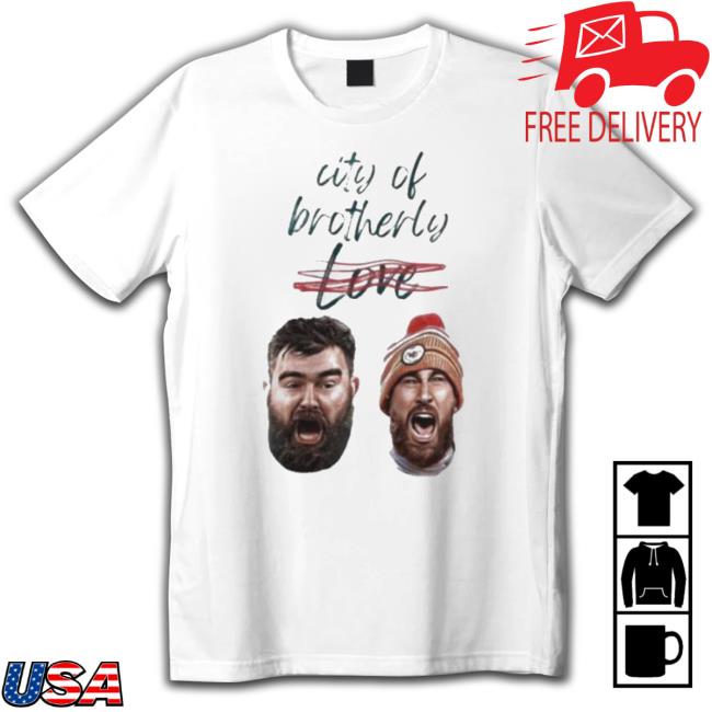 Official Kelce City Of Brothers Love Shirt