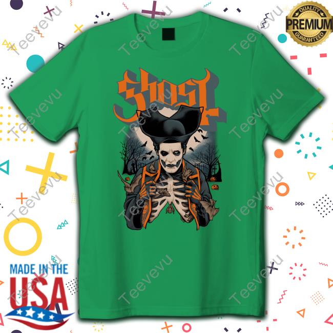 Ghost The Nameless Ghouls Ribs & Bats T-Shirt