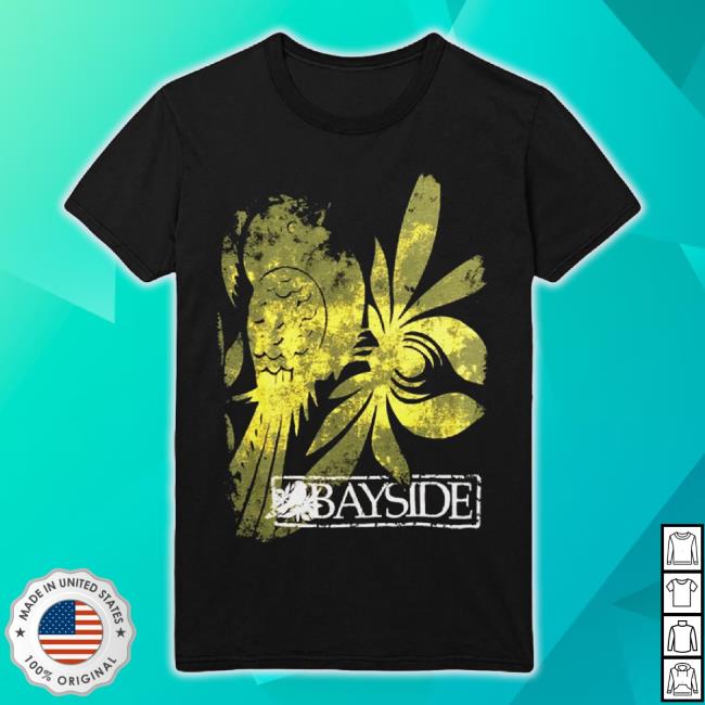 Trending Shop Bayside Yellow Shudder Bird Black Hoodie Sweatshirt Bayside Merch Store