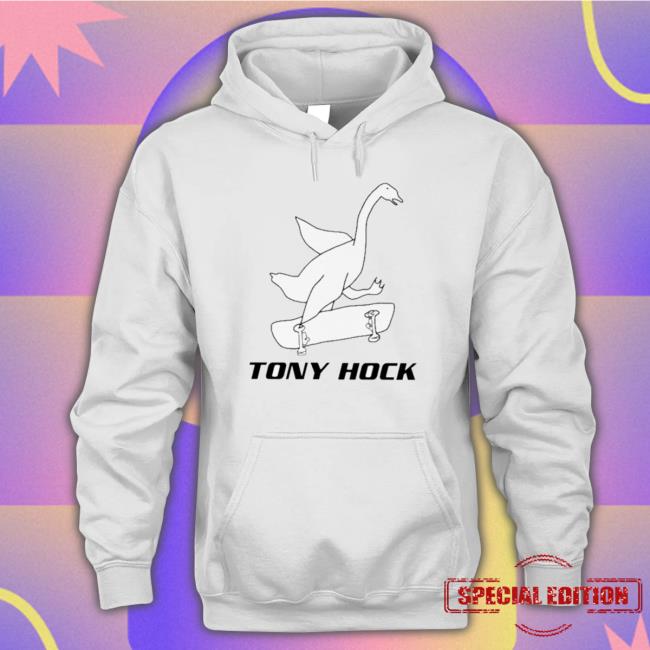 Official Goose On A Skateboard Tony Hock Shirts