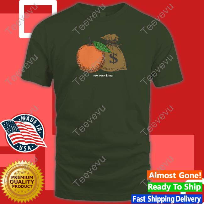 Newrorynmal Merch New Rory & Mal Orange & Moneybag Hoodie