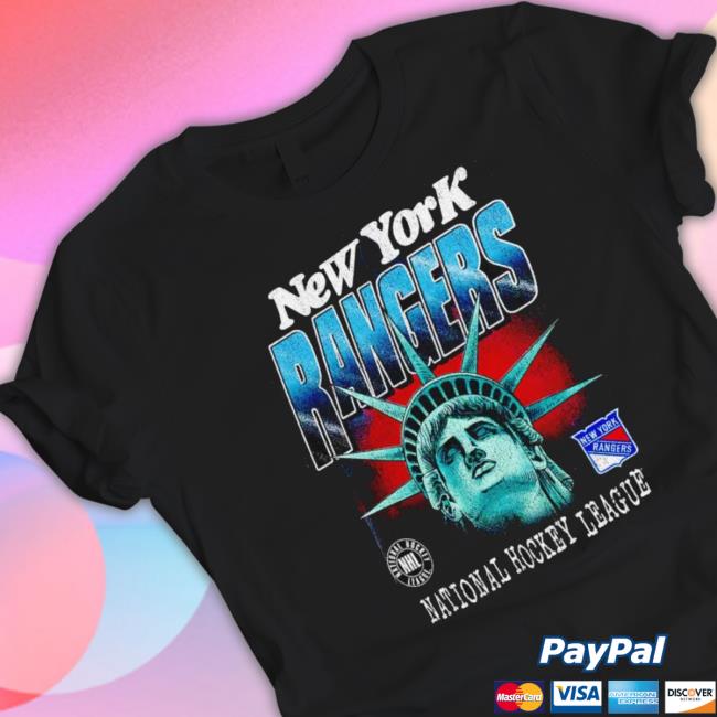 New York Rangers National Hockey League Statue Of Liberty Long Sleeve Shirt New York Rangers National Hockey League Statue Of Liberty Tee Shirt